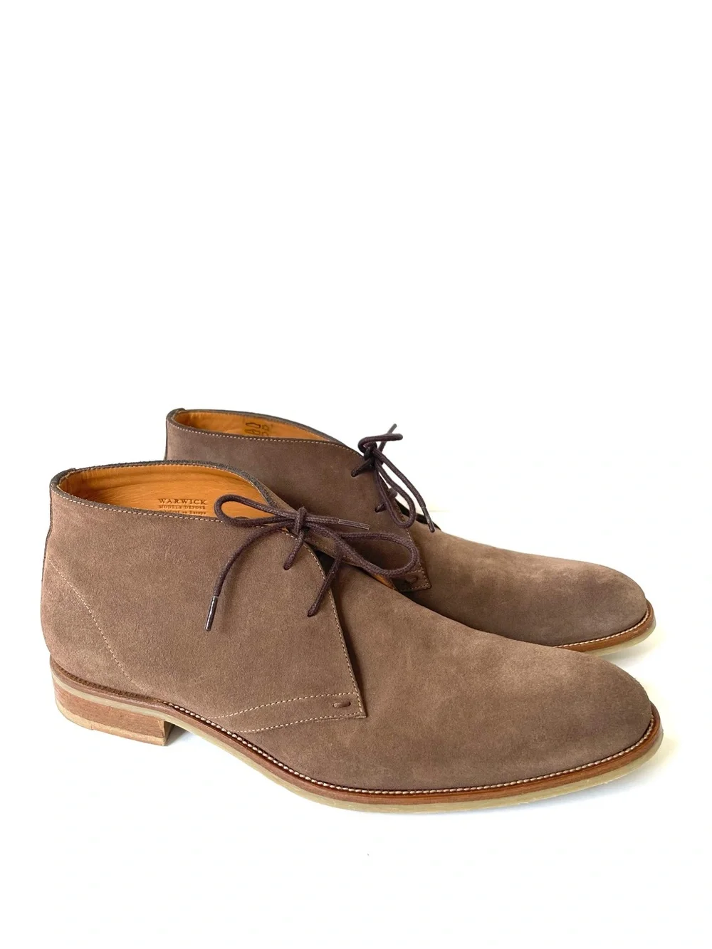 Bexley Warwick Chukka Boot Suede Leather Size 44 EU / US 10.5